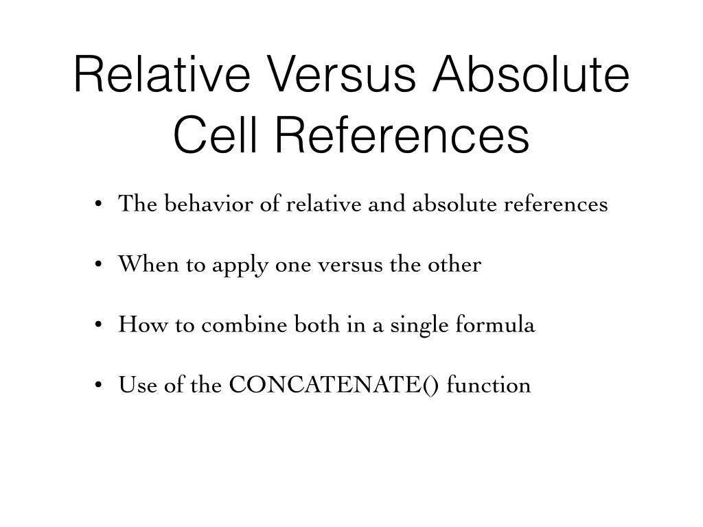 absolute cell reference